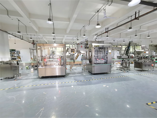 火锅酱料自动灌装机生产线